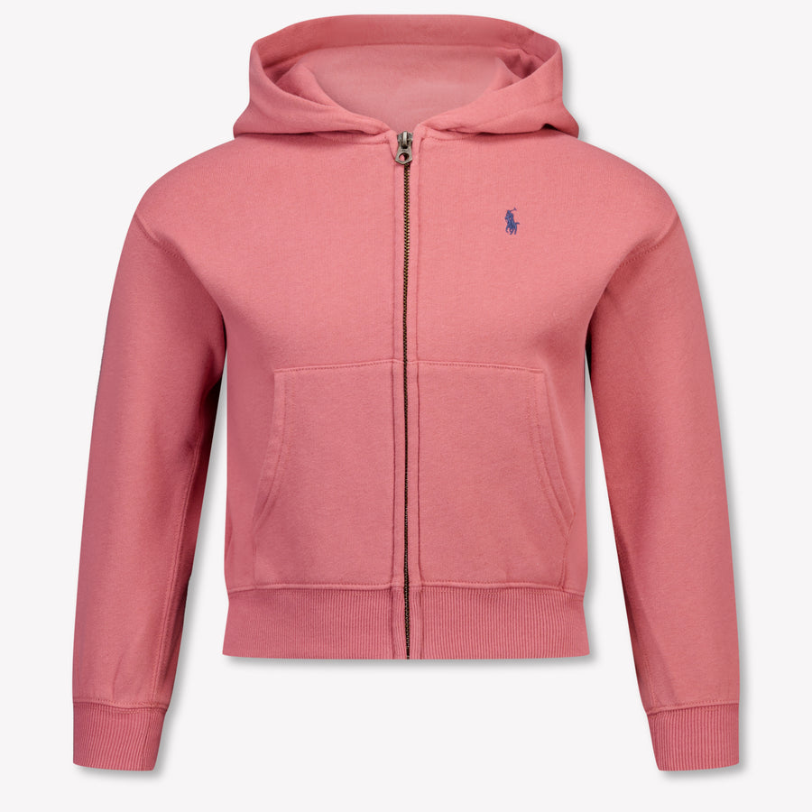 Ralph Lauren Kinder Meisjes Vest In Oud Roze