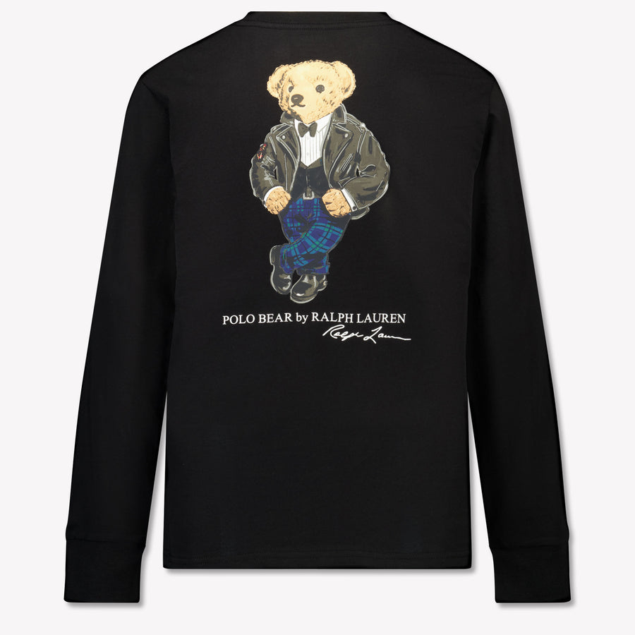 Ralph Lauren Bambini Ragazzi Maglietta dentro Nero