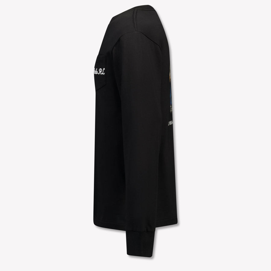Ralph Lauren Bambini Ragazzi Maglietta dentro Nero