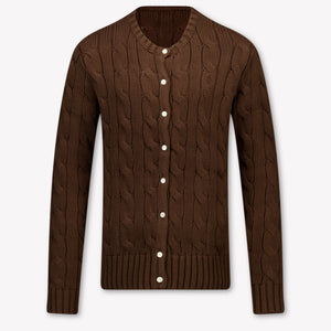 Ralph Lauren Kinder Mädchen Strickjacke In Braun