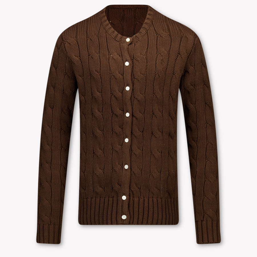 Ralph Lauren Kinder Mädchen Strickjacke In Braun