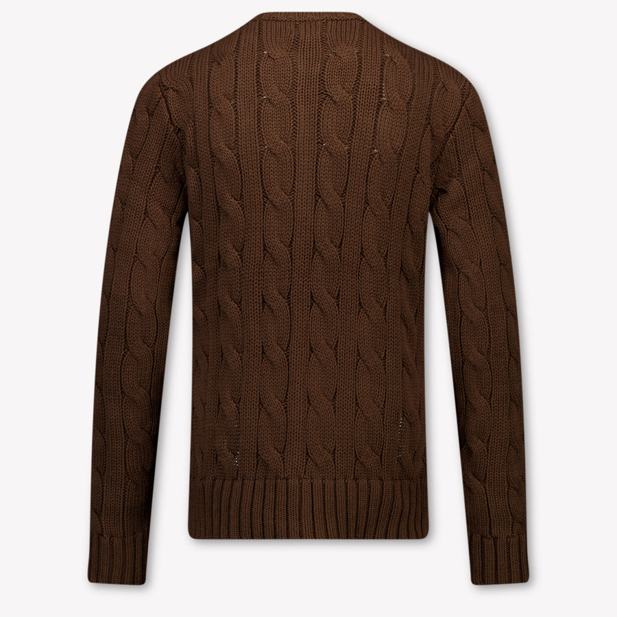 Ralph Lauren Kinder Mädchen Strickjacke In Braun