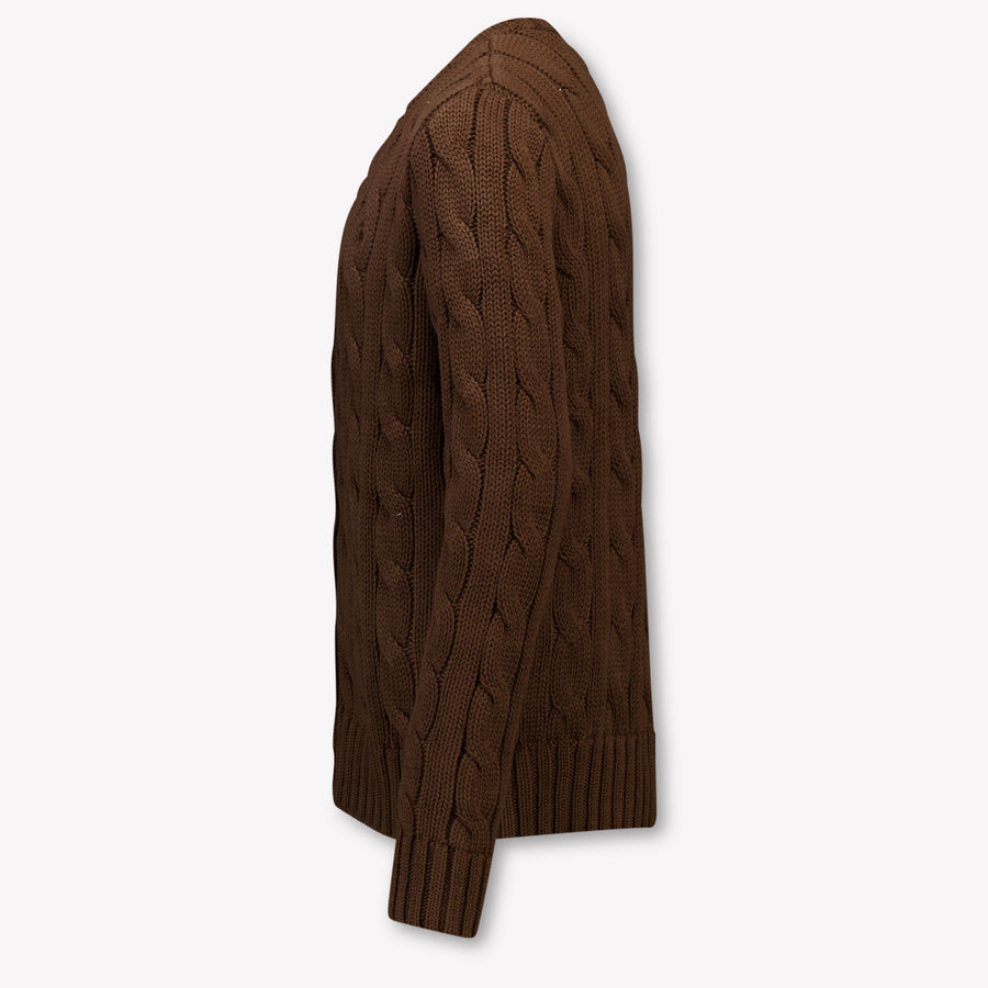 Ralph Lauren Kinder Mädchen Strickjacke In Braun