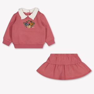 Ralph Lauren Bambino Ragazze Impostato Rosa Antico