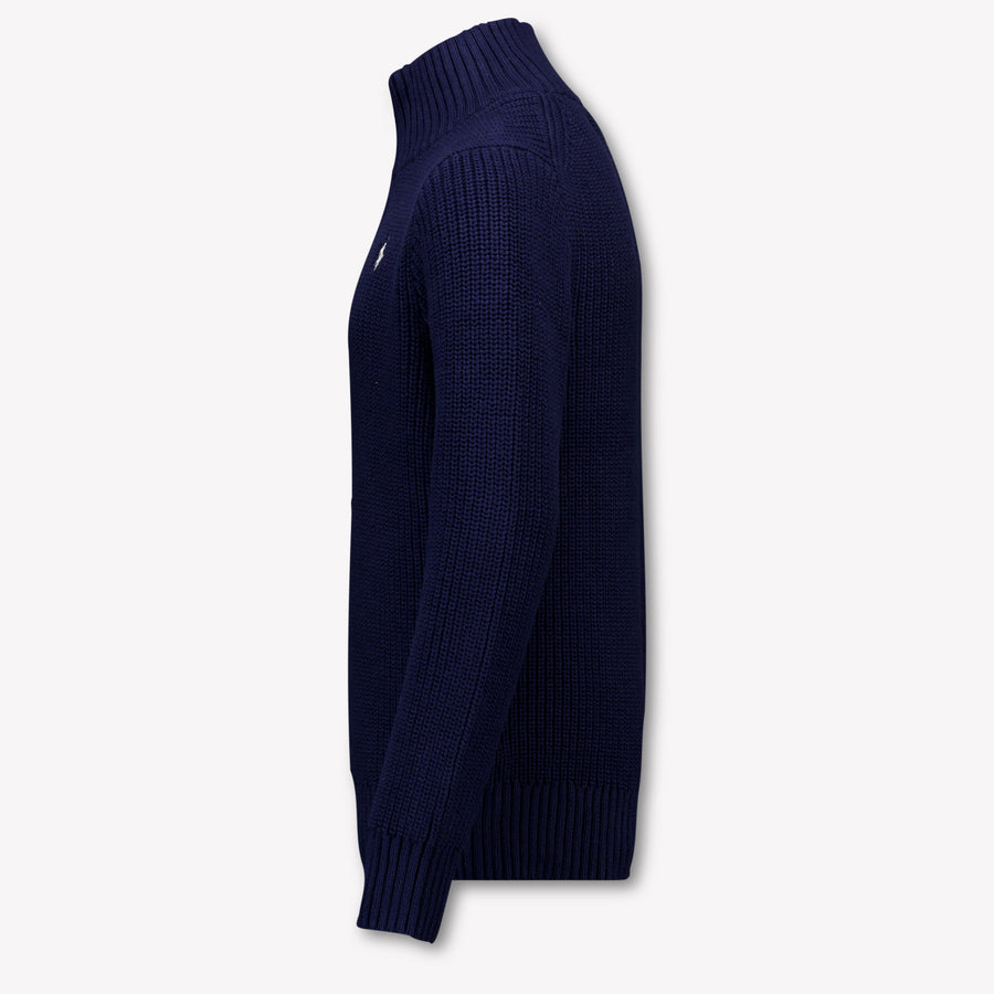 Ralph Lauren Kinder Jungen Pullover rein Marineblau