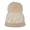 Fendi Baby Unisex Hat Light Beige