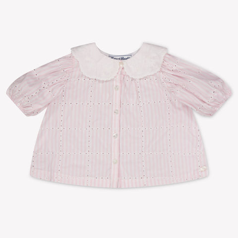 Tartine Et Chocolat Baby Ragazze Camicetta dentro Rosa Chiaro