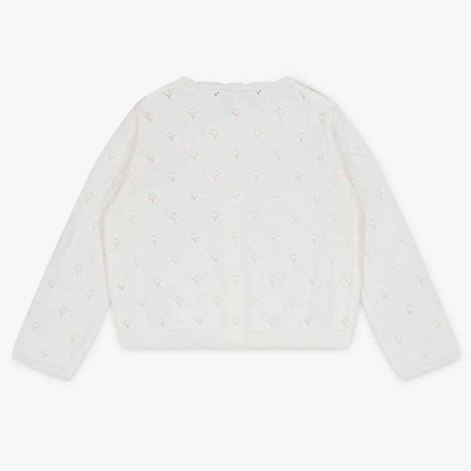 Tartine Et Chocolat Bébé Filles Cardigan en Blanc