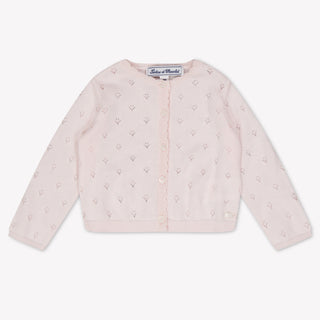 Tartine Et Chocolat Bébé Filles Cardigan en Rose Léger