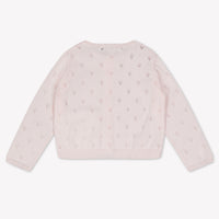 Tartine Et Chocolat Baby Girls Cardigan In Light Pink