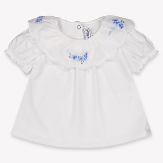 Tartine Et Chocolat Bébé Filles T-shirt dans Bleu Clair