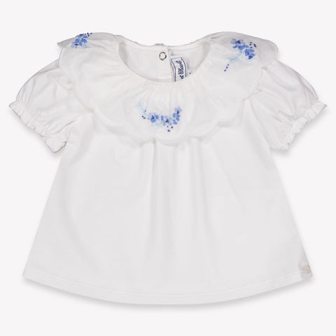 Tartine Et Chocolat Bébé Filles T-shirt dans Bleu Clair