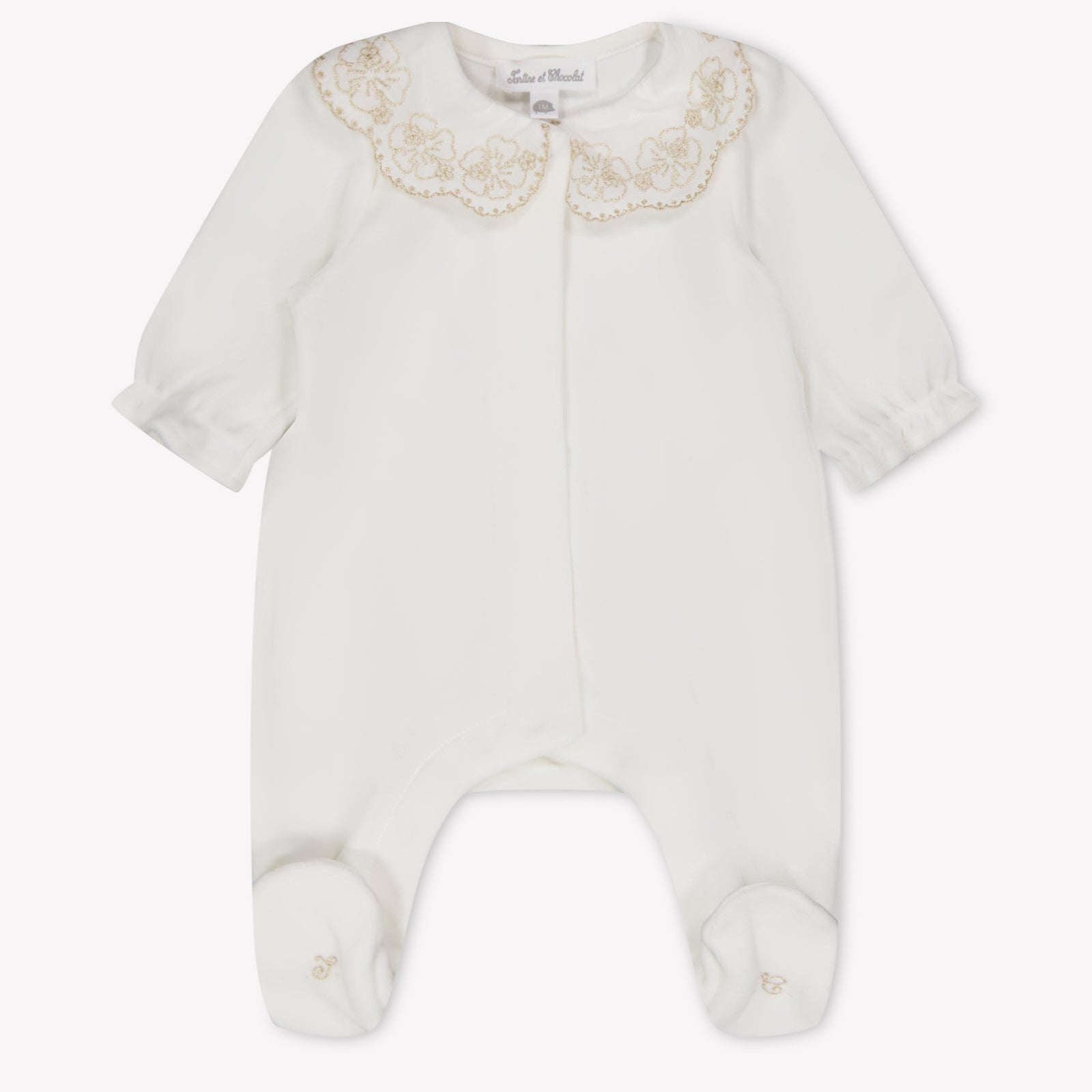 Tartine Et Chocolat Baby Girls Playsuit In White