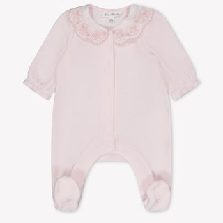 Tartine Et Chocolat Baby Girls Playsuit In Light Pink