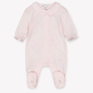 Tartine Et Chocolat Baby Girls Playsuit In Light Pink