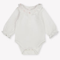 Tartine Et Chocolat Baby Girls Romper In White