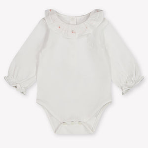 Tartine Et Chocolat Baby Girls Romper In White