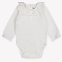 Tartine Et Chocolat Baby Girls Romper In White