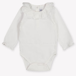 Tartine Et Chocolat Baby Girls Romper In White
