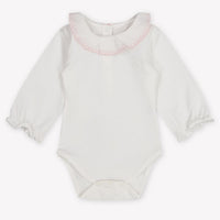 Tartine Et Chocolat Baby Girls Romper In White