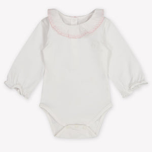 Tartine Et Chocolat Baby Girls Romper In White