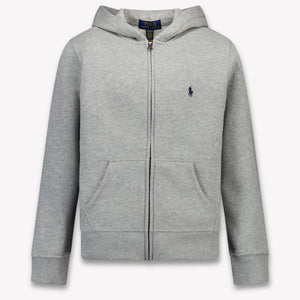 Ralph Lauren Enfants Garçons Cardigan en Gris