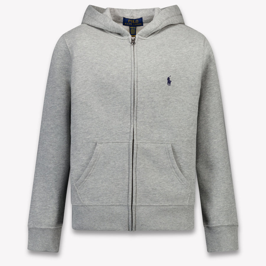 Ralph Lauren Enfants Garçons Cardigan en Gris