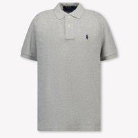 Ralph Lauren Bambini Ragazzi Polo In Grigio Chiaro