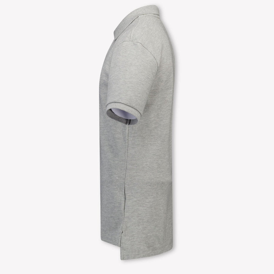 Ralph Lauren Bambini Ragazzi Polo In Grigio Chiaro