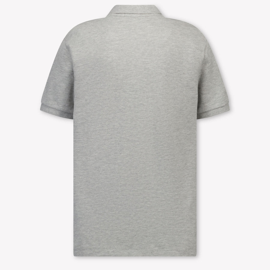 Ralph Lauren Bambini Ragazzi Polo In Grigio Chiaro