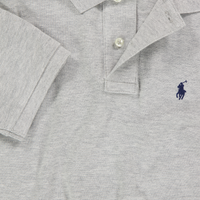 Ralph Lauren Bambini Ragazzi Polo In Grigio Chiaro