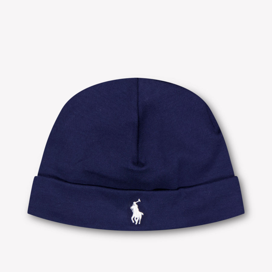 Ralph Lauren bebe Chicos sombrero en Navy