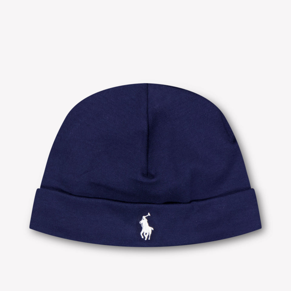 Ralph Lauren bebe Unisex sombrero en Navy