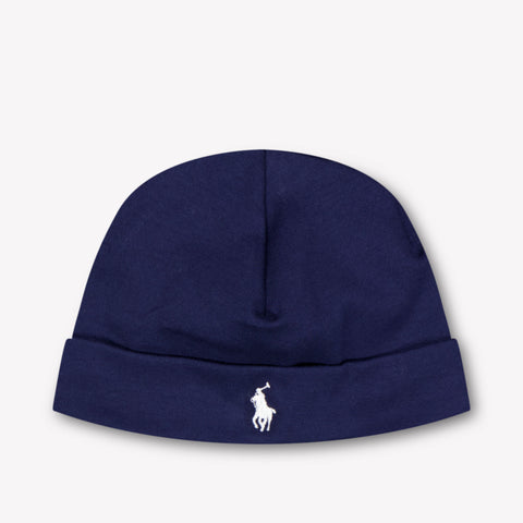 Ralph Lauren bebe Unisex sombrero en Navy