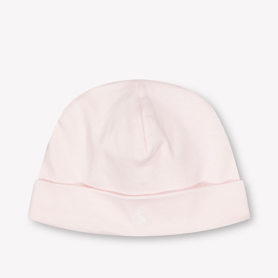 Ralph Lauren bebe Unisex sombrero en Rosa claro