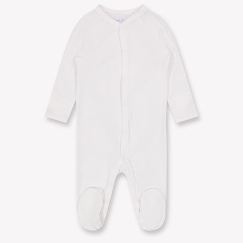 Ralph Lauren Baby-Unisex Spielanzug In Weiß