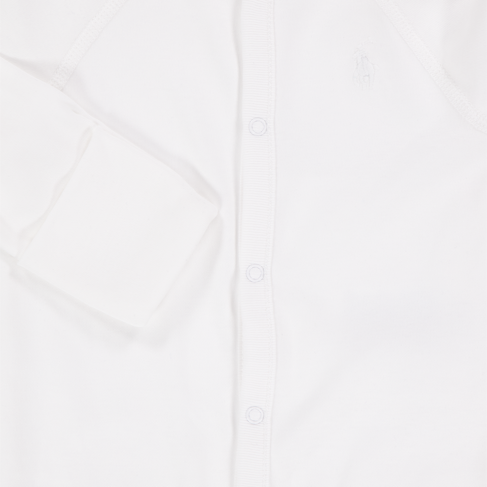 Ralph Lauren Baby-Unisex Spielanzug In Weiß