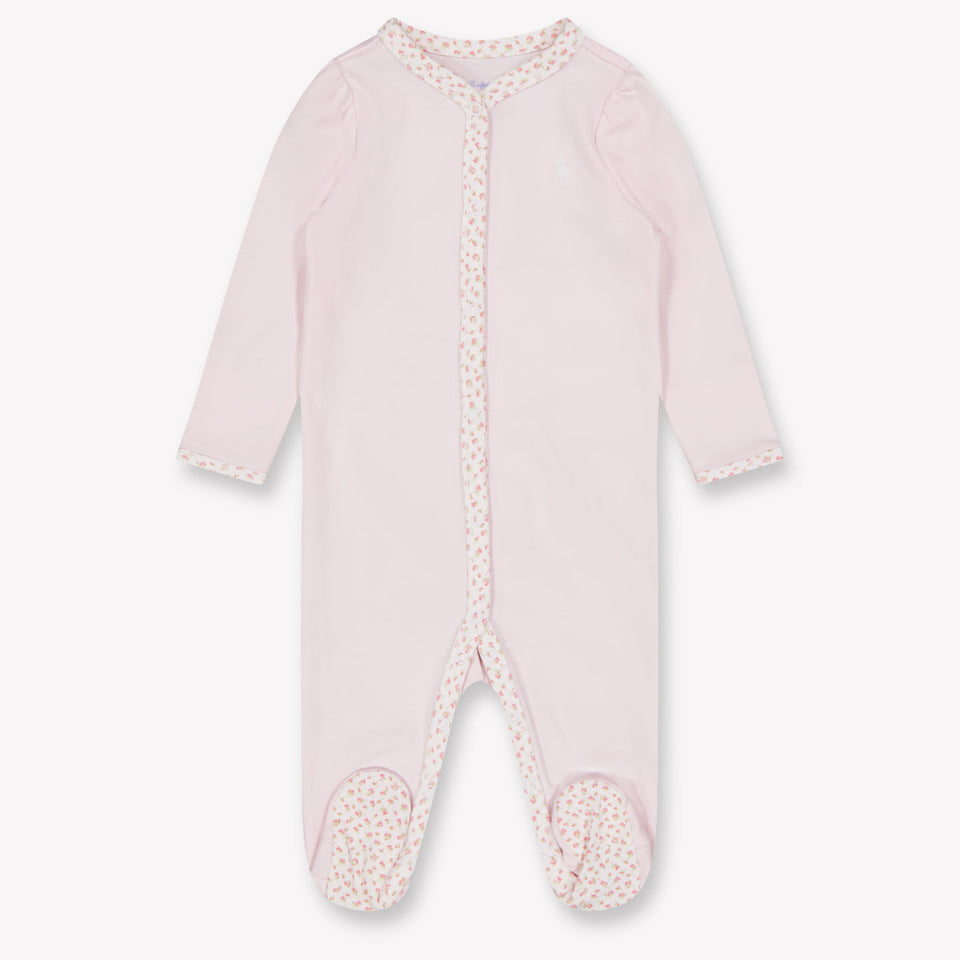 Ralph Lauren bebe Chicas Mono corto en Rosa claro
