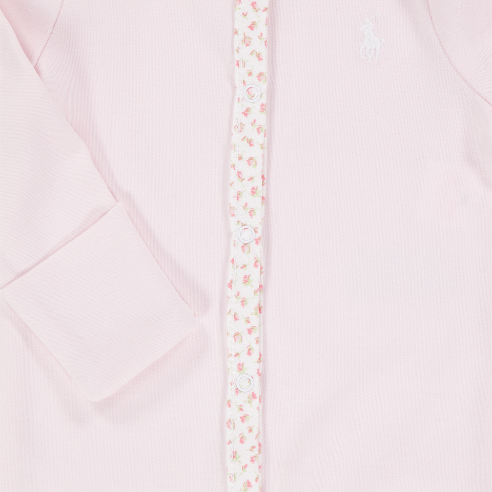 Ralph Lauren bebe Chicas Mono corto en Rosa claro