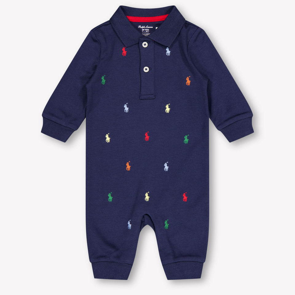 Ralph Lauren Bambino Ragazzi Tutina dentro Navy