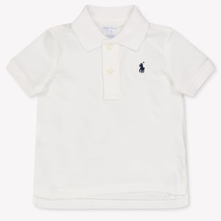 Ralph Lauren Bambino Ragazzi Polo In Bianco