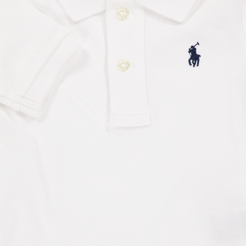 Ralph Lauren Bébé Garçons Polo En Blanc