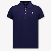 Ralph Lauren Bambini Ragazze Polo In Navy