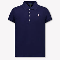 Ralph Lauren Enfants Filles Polo En Navy