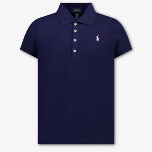 Ralph Lauren Enfants Filles Polo En Navy