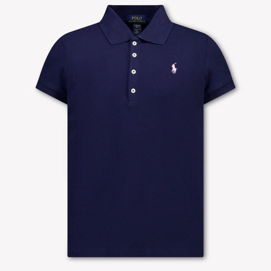 Ralph Lauren Enfants Filles Polo En Navy