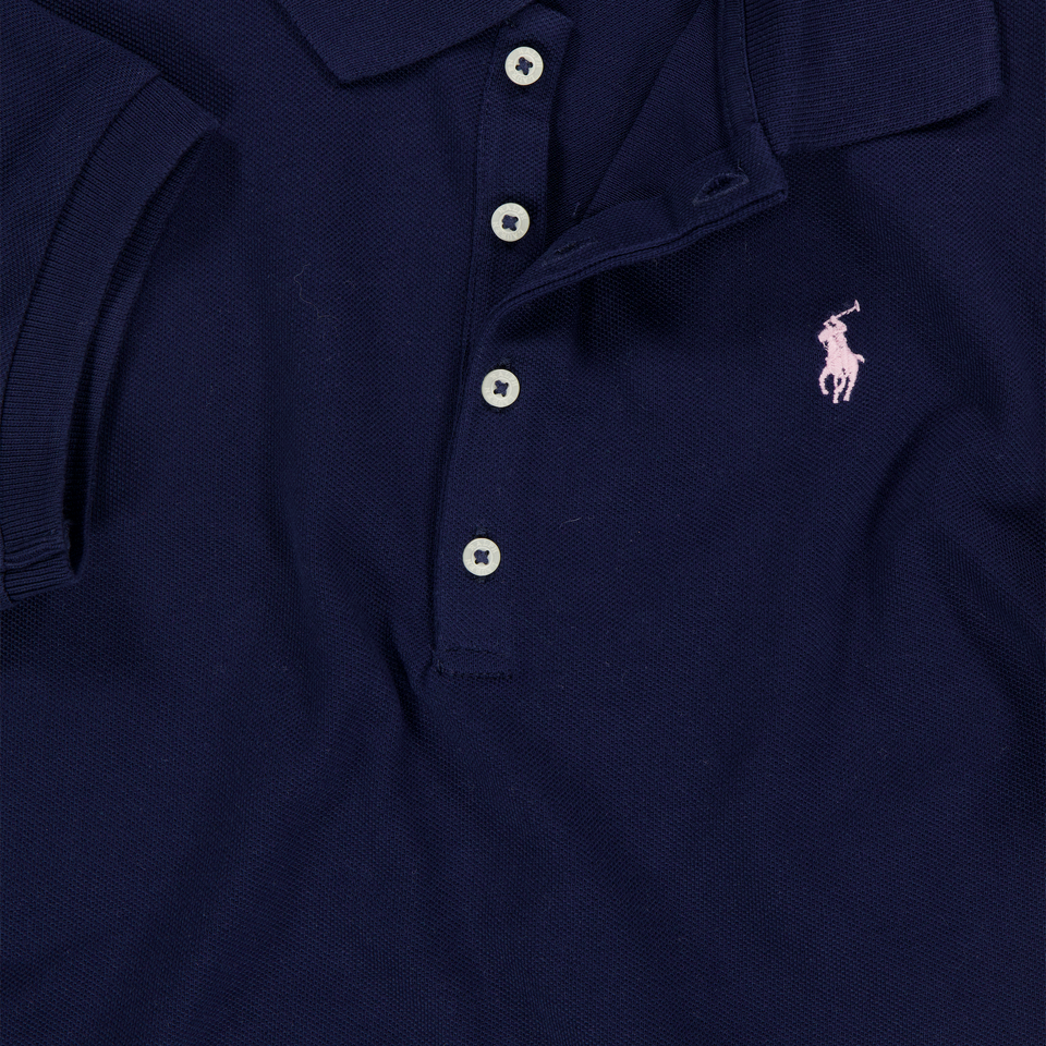 Ralph Lauren Bambini Ragazze Polo In Navy