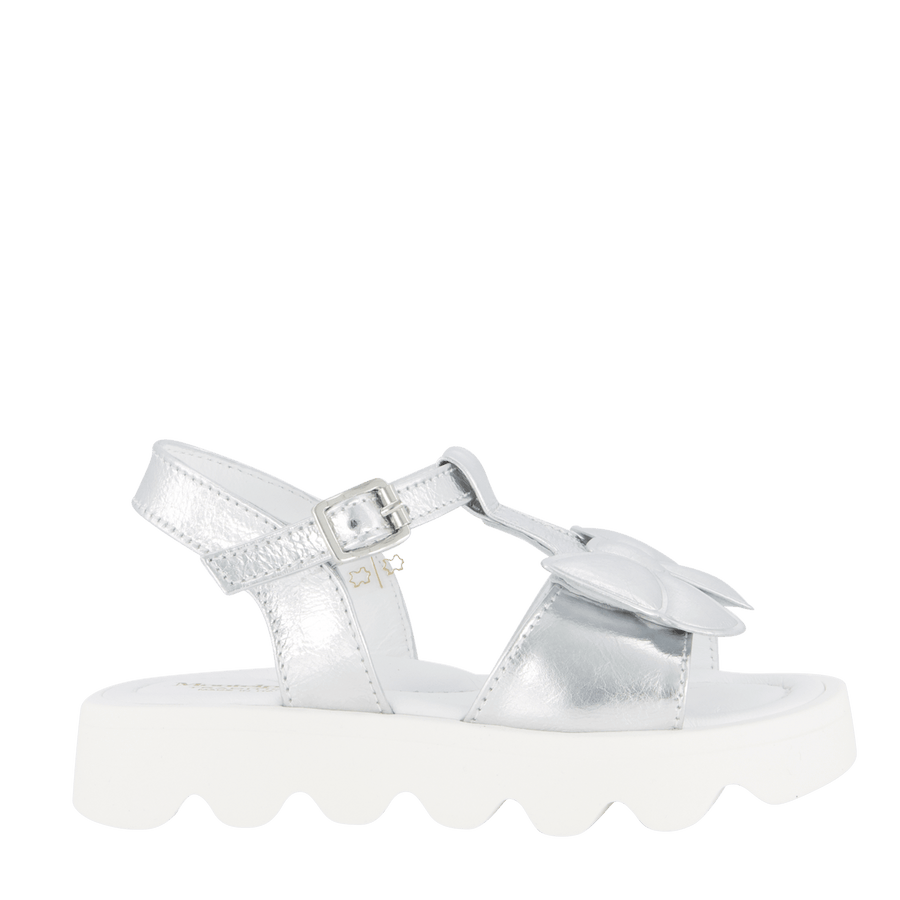 Andrea Montelpare Kinder Meisjes Sandalen Zilver 19