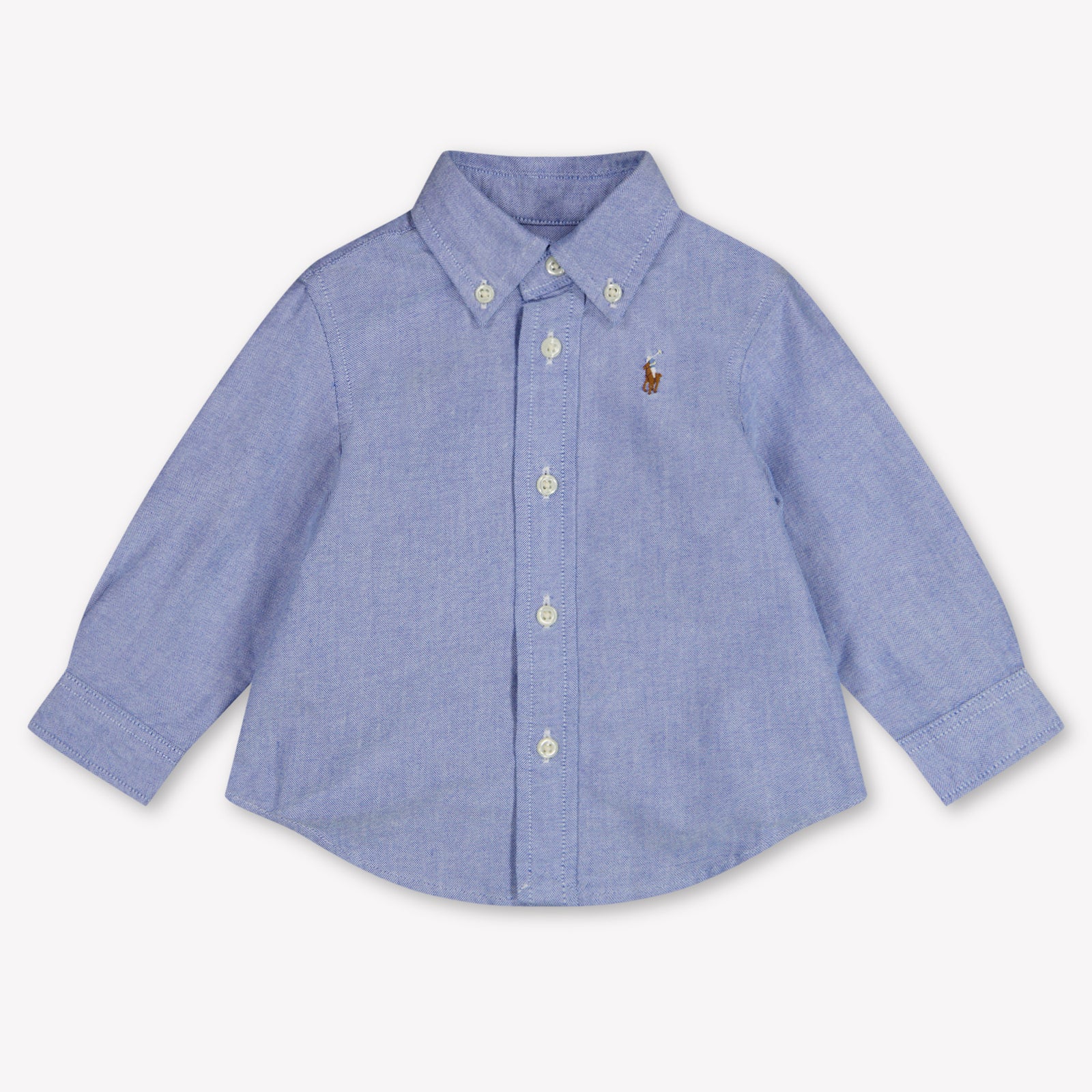 Ralph Lauren bebe Chicos Blusa En Azul Claro