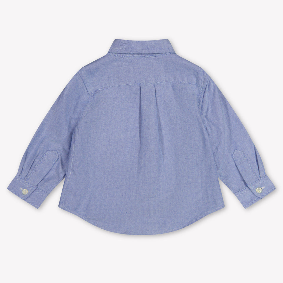 Ralph Lauren Baby Boys Blouse In Light Blue